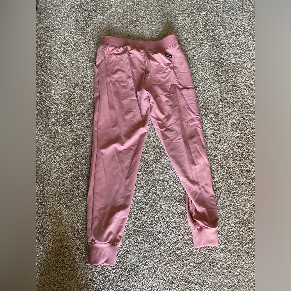 Jaanuu Pink Jogger Scrub Pants